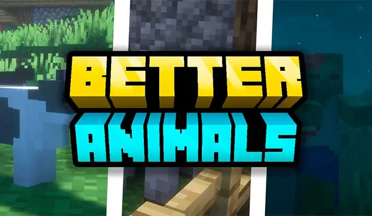 Better Animals Texture Pack para Minecraft 1.20, 1.19, 1.18 y 1.16