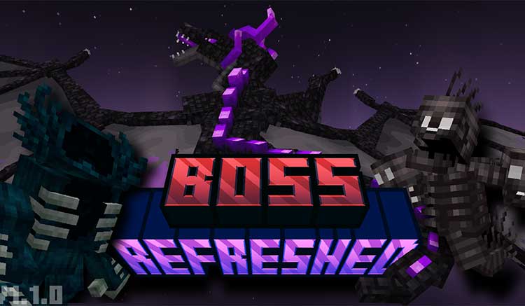Boss Refreshed Texture Pack para Minecraft 1.20 y 1.19