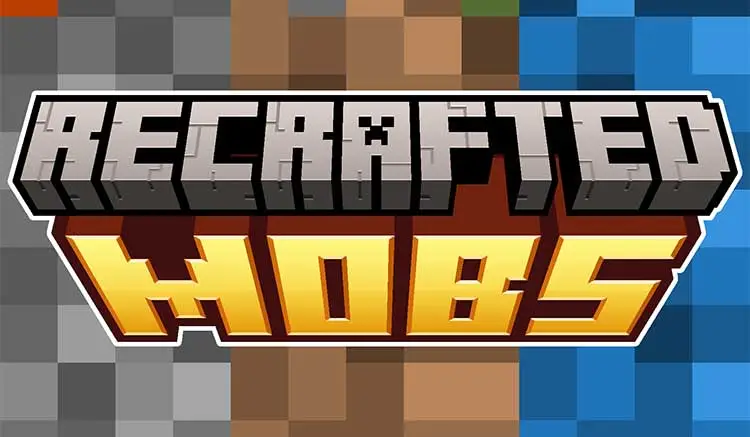 ReCrafted Mobs Texture Pack para Minecraft 1.20, 1.19, y 1.17