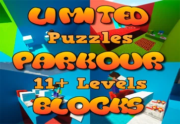 Limited Parkour Blocks Mapa para Minecraft 1.20